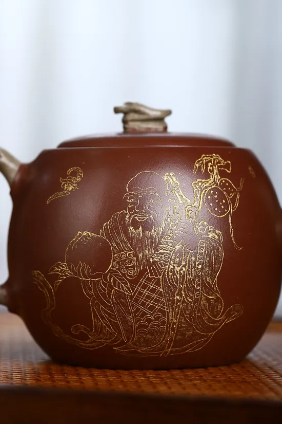 Premium Yixing Zisha Teapot | Handcrafted Artisan Clay Teapot 5