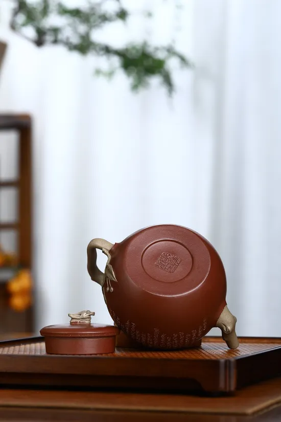 Premium Yixing Zisha Teapot | Handcrafted Artisan Clay Teapot 6