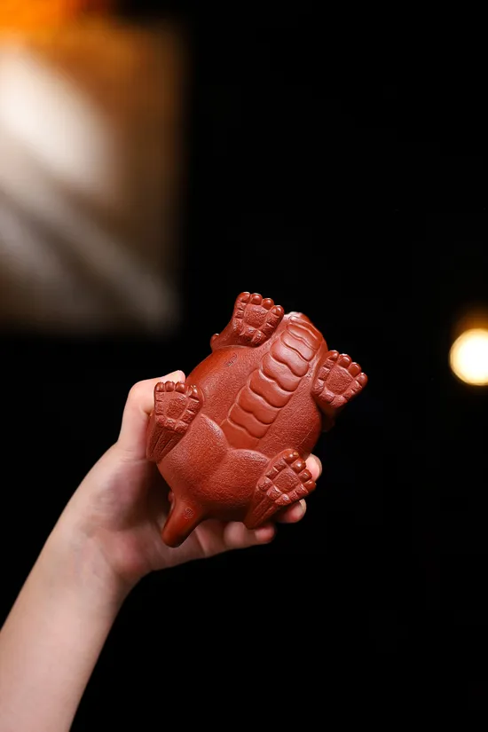 Yixing Zisha Teapot - Yang Junbao Handcrafted Collectible Art 6