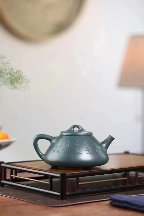 Premium Yixing Zisha Teapot - 70cc Handcrafted Artisan Wu Zhenyu 2
