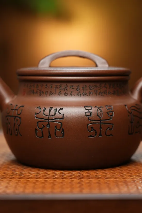 Artisan Yixing Teapot | Handcrafted Zisha Clay Pot | 230CC 4