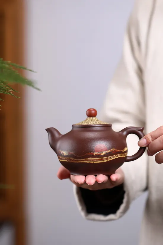 Handcrafted Yixing Clay Teapot | Artisan Purple Clay Luxury Collection 3