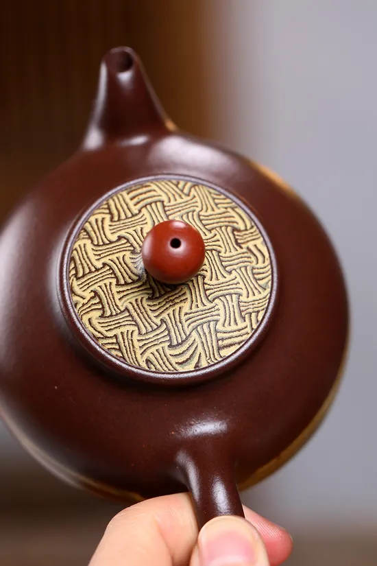 Handcrafted Yixing Clay Teapot | Artisan Purple Clay Luxury Collection 4