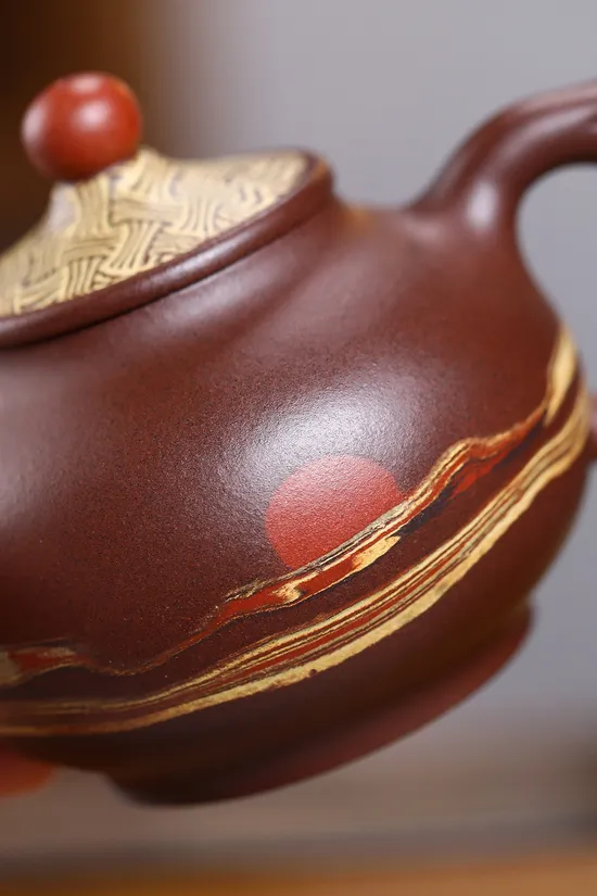 Handcrafted Yixing Clay Teapot | Artisan Purple Clay Luxury Collection 7