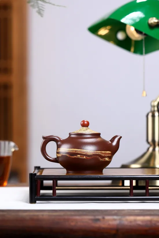 Handcrafted Yixing Clay Teapot | Artisan Purple Clay Luxury Collection 8