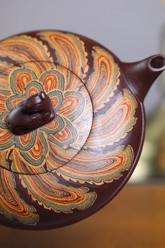 Premium Yixing Zisha Teapot | Handcrafted Purple Clay Artistry 1