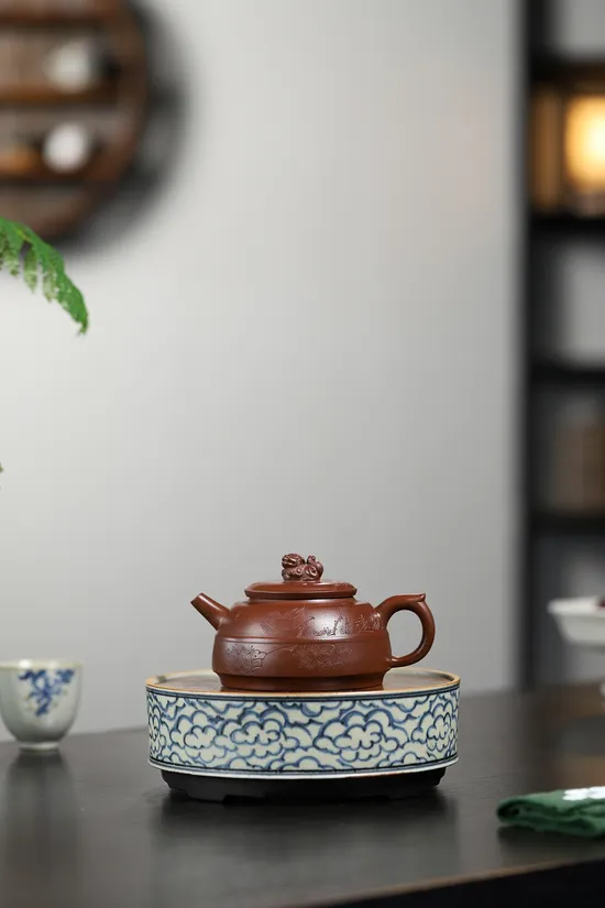 Premium Yixing Zisha Teapot | Gu Jingzhou Inspired | Handcrafted Artistry 1
