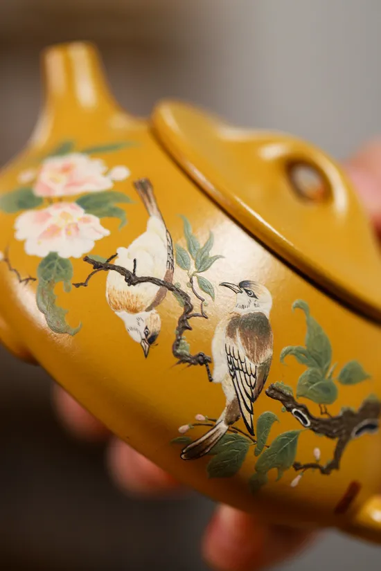 Premium Yixing Clay Teapot | Handcrafted Zisha Artistry | 240cc 3