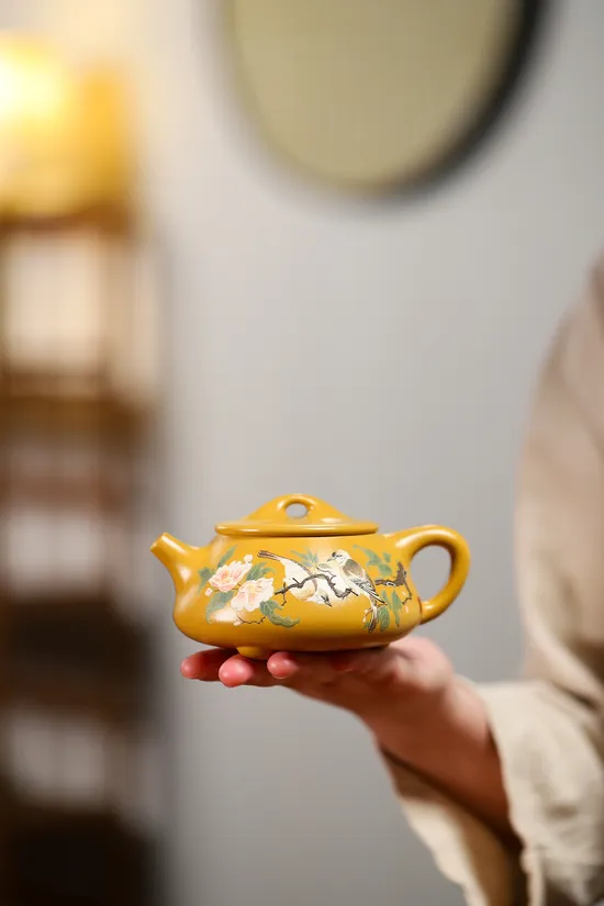 Premium Yixing Clay Teapot | Handcrafted Zisha Artistry | 240cc 5