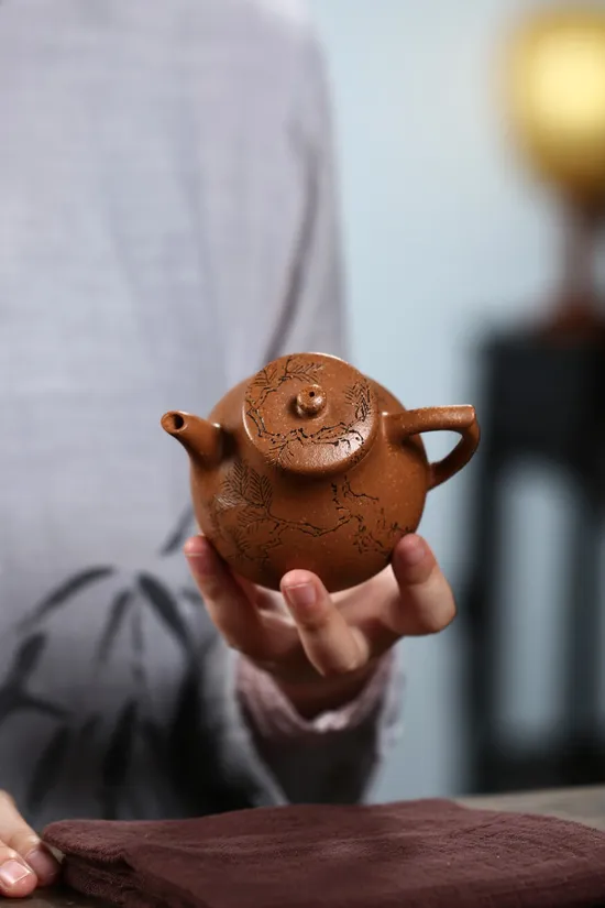 Evergreen Purple Clay Teapot – Handcrafted Yixing Artisan Teapot Collection 4