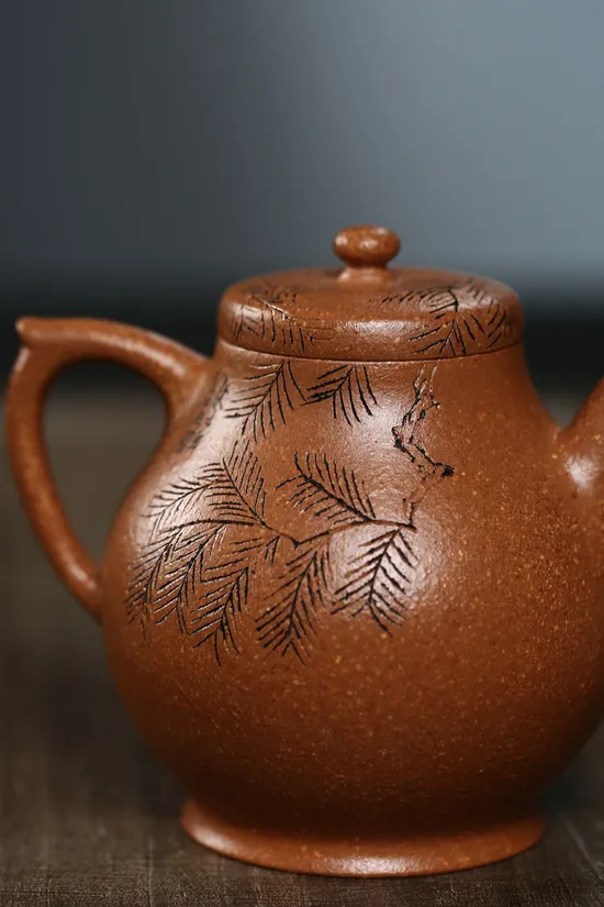Evergreen Purple Clay Teapot – Handcrafted Yixing Artisan Teapot Collection 9