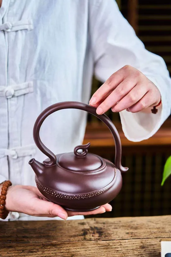 Yixing Zisha Teapot | Masterpiece Flying Sky Design | Xu Minfang 6