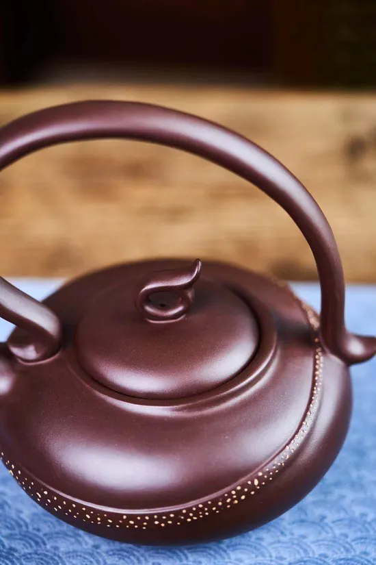 Yixing Zisha Teapot | Masterpiece Flying Sky Design | Xu Minfang 7