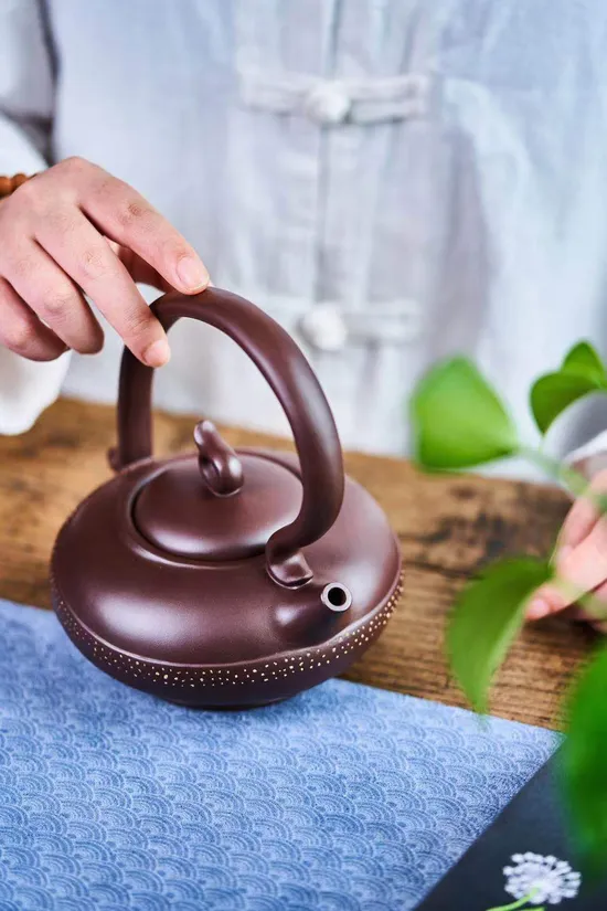 Yixing Zisha Teapot | Masterpiece Flying Sky Design | Xu Minfang 8
