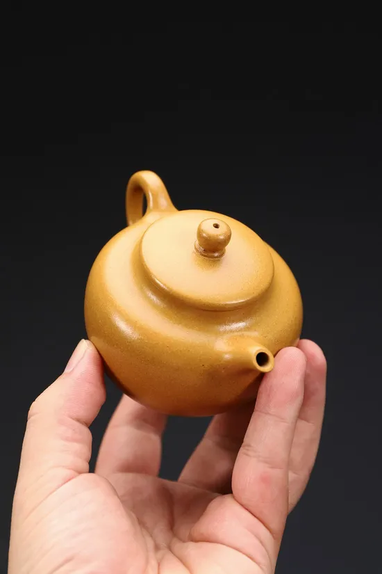 Yixing Clay Teapot Autumn Water – Golden Duan Clay, Artisan Crafted 3