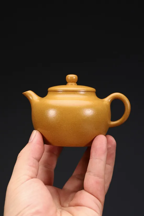 Yixing Clay Teapot Autumn Water – Golden Duan Clay, Artisan Crafted 8