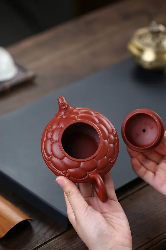 Premium Yixing Zisha Clay Teapot – Handcrafted Artisan Teapot 4