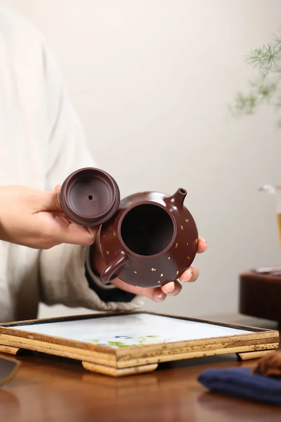 Premium Yixing Zisha Clay Teapot | Artisan Crafted, Authentic Design 1