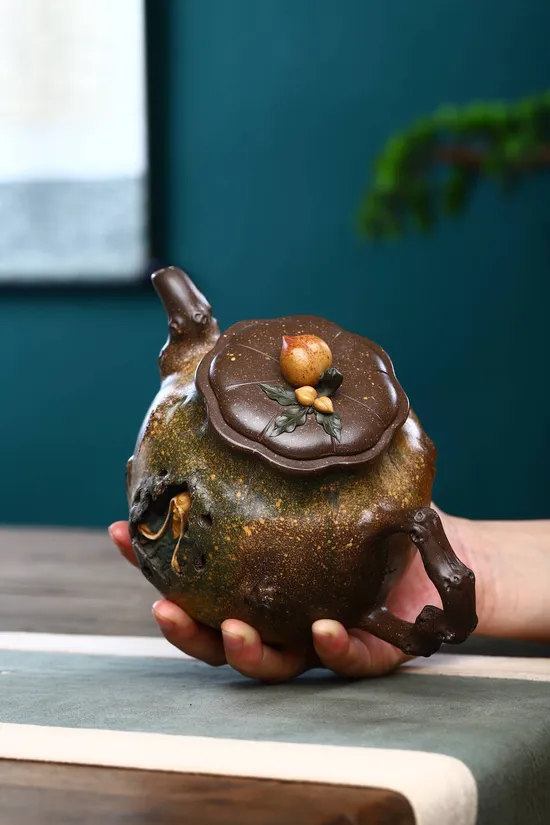 Yixing Zisha Teapot | Handcrafted Collectible by Fan Xijun 6
