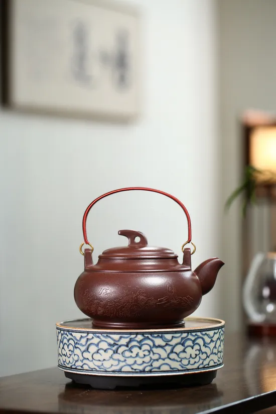 Premium Yixing Zisha Teapot | Artisan-Crafted Tea Set 2