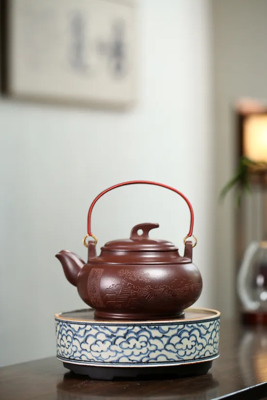 Premium Yixing Zisha Teapot | Artisan-Crafted Tea Set 7