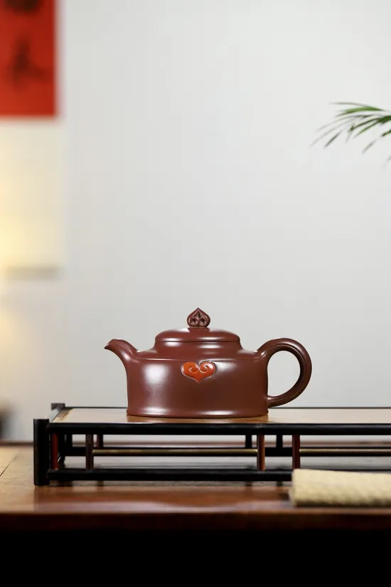 Yixing Clay Teapot | Handcrafted Zisha Art | Unique Heart Design 1