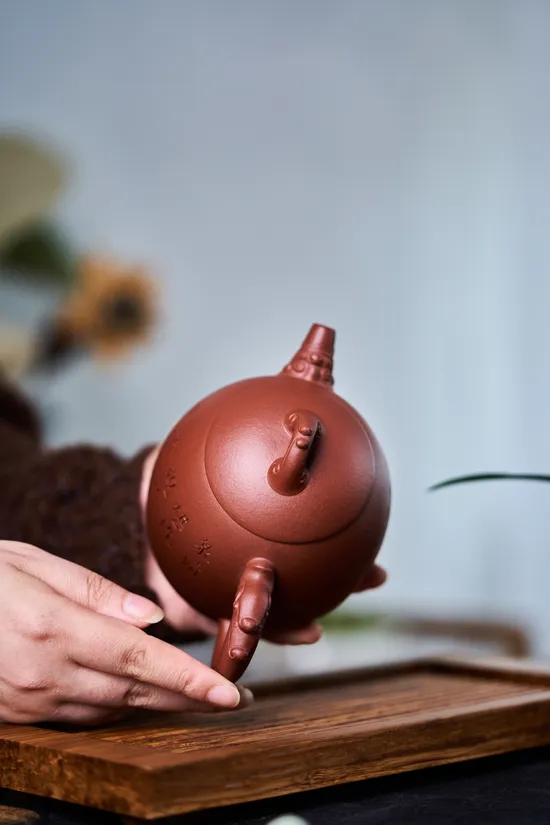 Yixing Zisha Teapot | Dragon Design | Artisan Crafted 3
