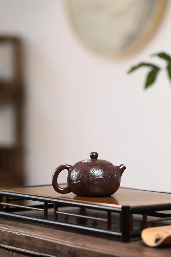 Premium Yixing Zisha Teapot | Classic Xishi Design & Artisan Crafted 6