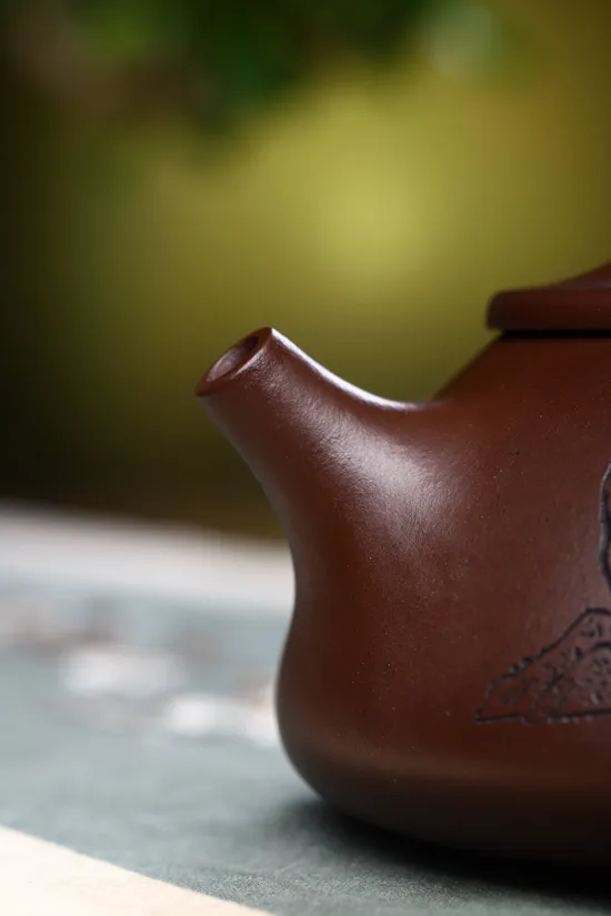 Premium Yixing Stone Red Clay Teapot | Collectible & Functional 6