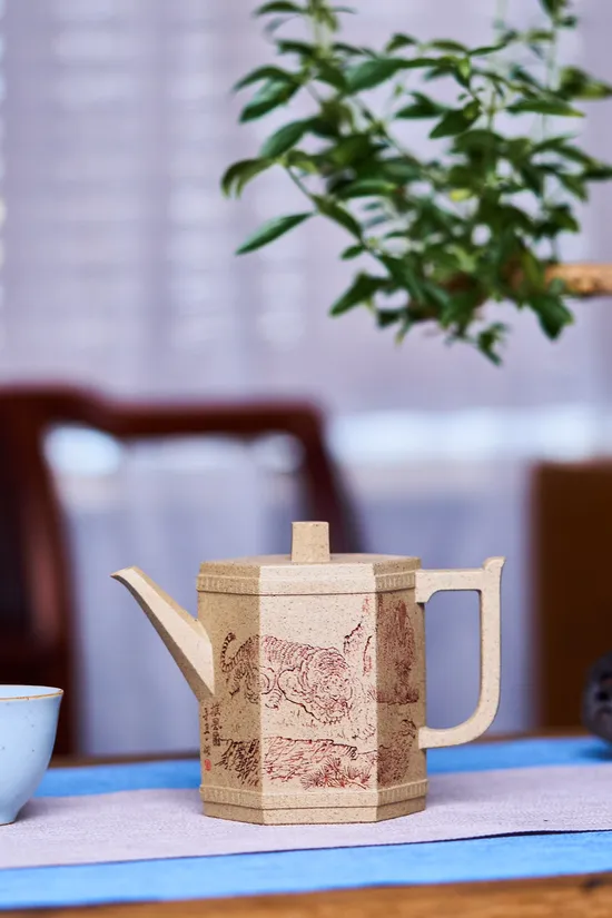 Yixing Zisha Teapot: Premium Handcrafted Purple Clay Teapot Artistry 6