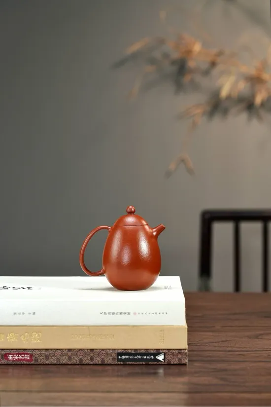 Premium Yixing Clay Teapot | Handcrafted Dragon Egg Design 3