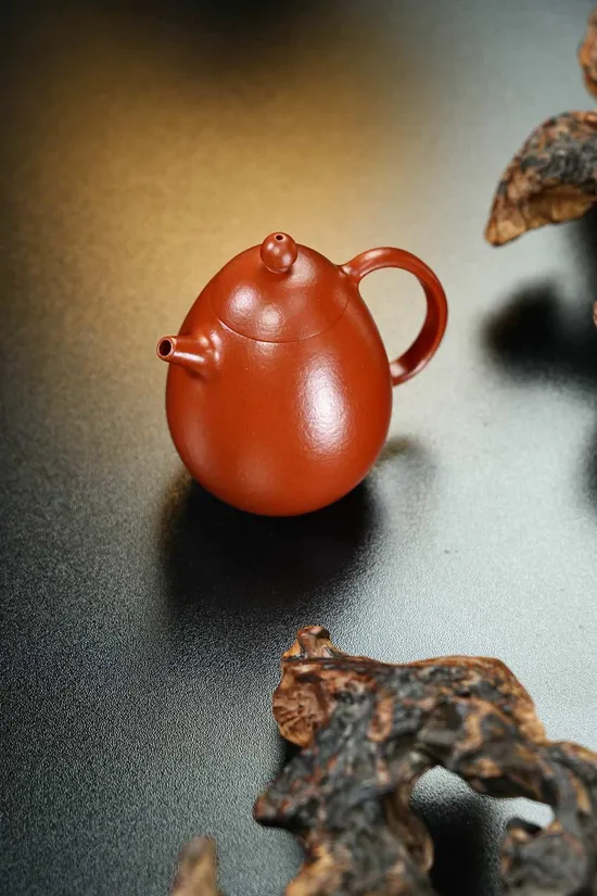 Premium Yixing Clay Teapot | Handcrafted Dragon Egg Design 4