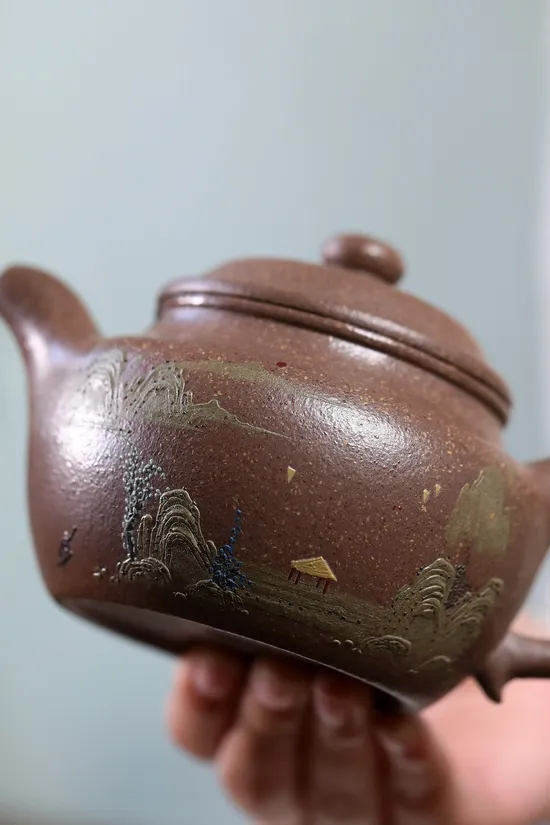 Yixing Teapot Masterpiece - Artisan Crafted Collectible 1