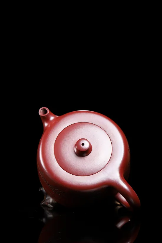 Yixing Zisha Teapot - Master Zhou Jianchun's Dragon Blood Clay Art 1