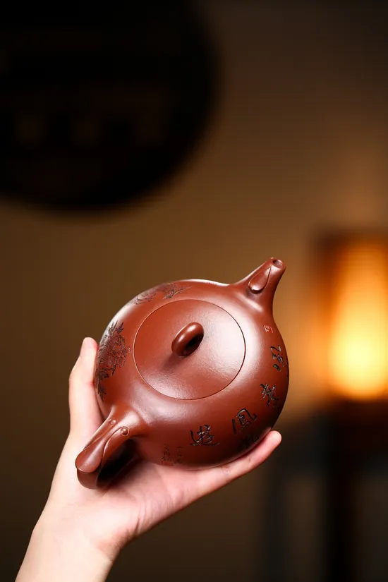 Handcrafted Yixing Zisha Teapot | National Master Artist Xu Shijuan | 400cc 5