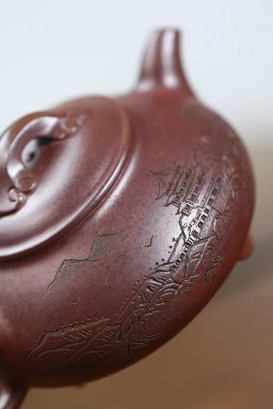 Premium Yixing Zisha Teapot - Handcrafted Clay Artistry | Free Shipping 7