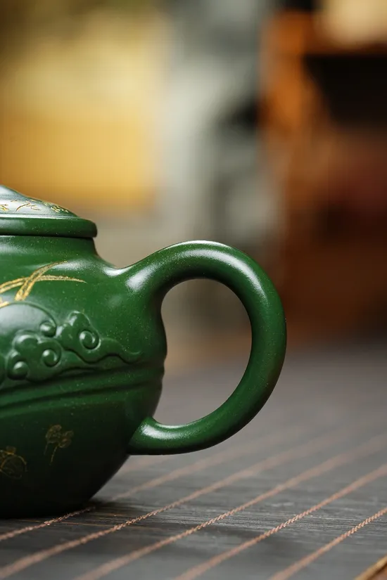Zisha Teapots: Abundance Year After Year | Yinchun green clay | Zhou Xinyuan 1