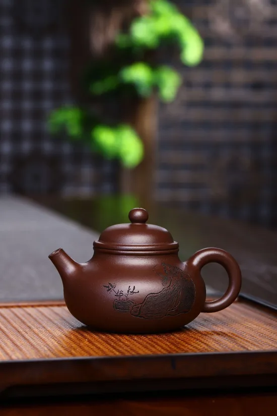 Zisha Teapots: rare stone red material | 2100 CNY 2