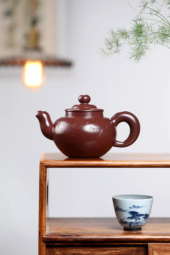 Yixing Zisha Teapot | Master Zhang Guowei Handcrafted Artisan Pottery 1