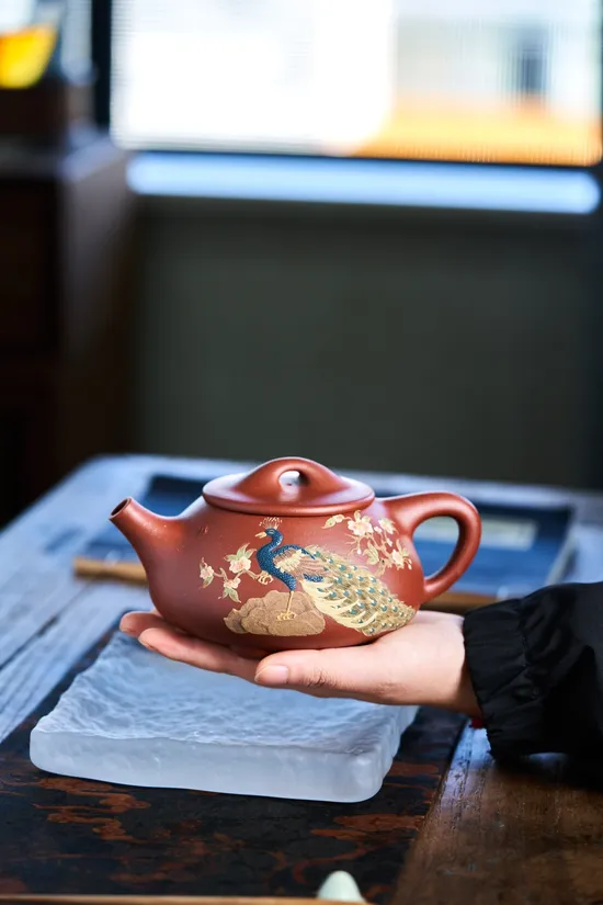 Yixing Zisha Teapot Masterpiece - Handcrafted by Expert Chen 2