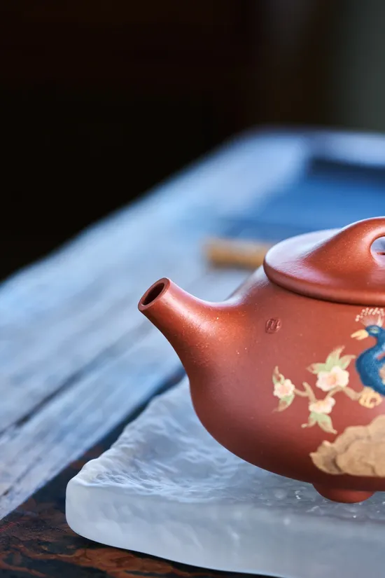 Yixing Zisha Teapot Masterpiece - Handcrafted by Expert Chen 3