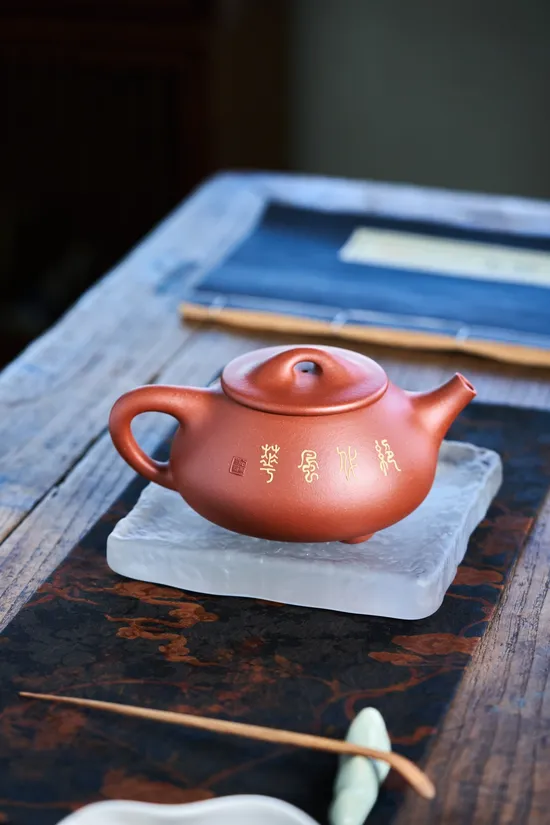 Yixing Zisha Teapot Masterpiece - Handcrafted by Expert Chen 6