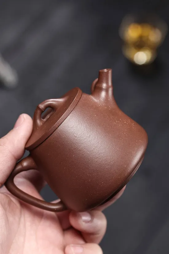 Zisha Teapots: Bamboo Joint Stone Spout | 1800 CNY 3