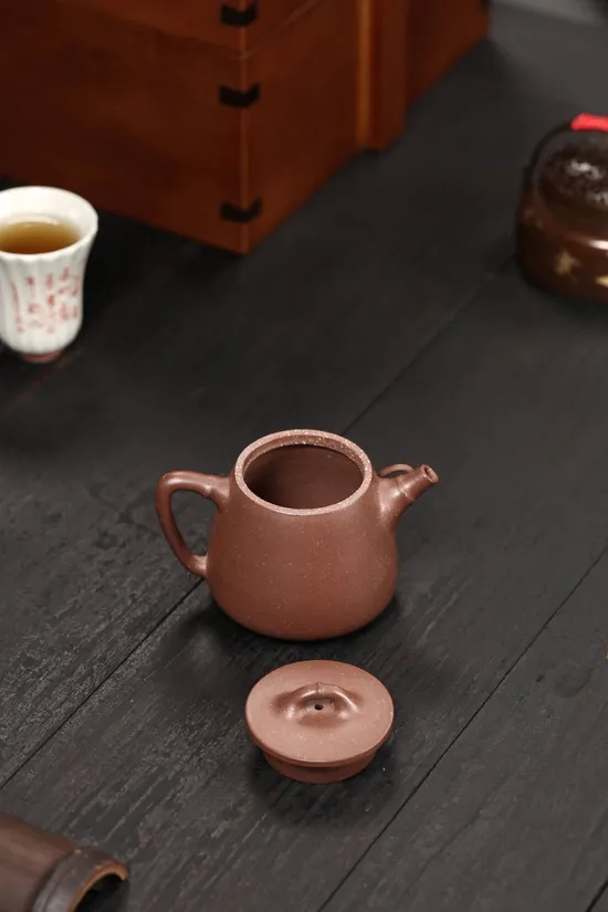 Zisha Teapots: Bamboo Joint Stone Spout | 1800 CNY 9