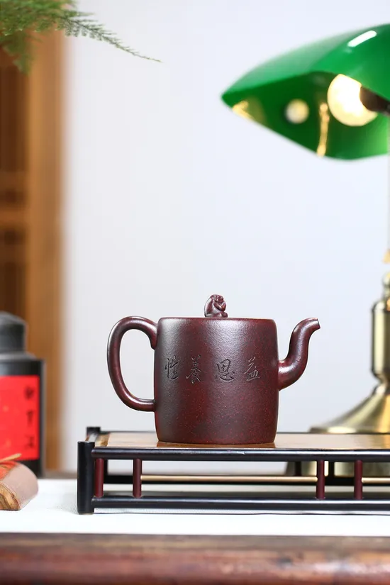 Zisha Teapots: Jiang Yaping | 400cc | raw iron-red clay 5