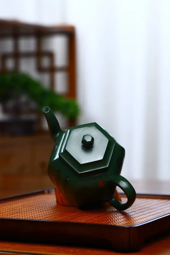 Yixing Zisha Teapot - Collectible Handcrafted Art by Artist Sun Meiya 5