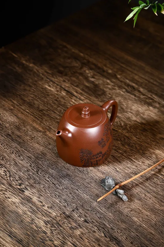 Yixing Zisha Teapot | Collectible Handcrafted Purple Clay Artistry 1