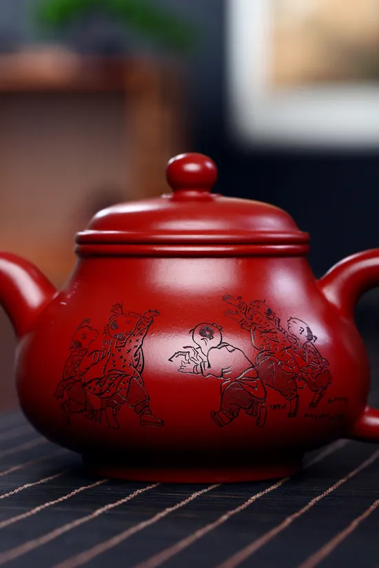 Yixing Zisha Teapot | Handcrafted Collectible Ceramic Teapot 2