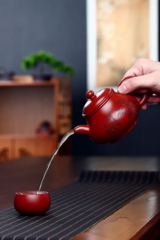 Yixing Zisha Teapot | Handcrafted Collectible Ceramic Teapot 8