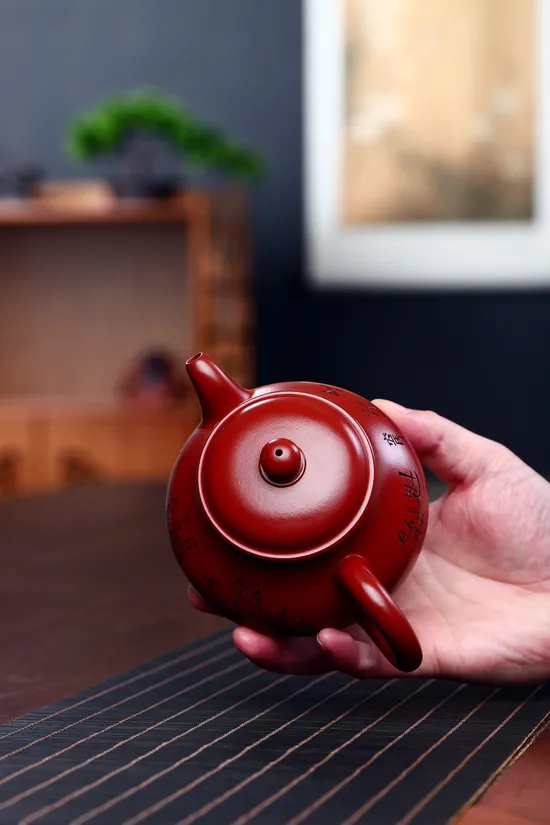 Yixing Zisha Teapot | Handcrafted Collectible Ceramic Teapot 9
